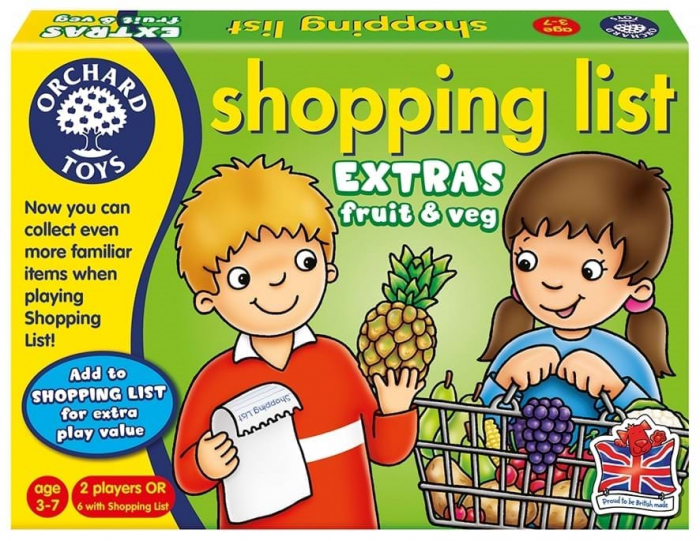 Joc educativ in limba engleza Lista de cumparaturi Fructe si legume [1]