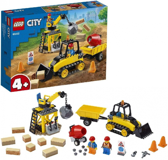 LEGO CITY BULDOZER PENTRU CONSTRUCTII 60252 [7]