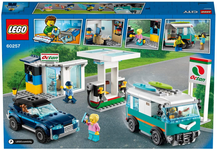 LEGO CITY STATIE DE SERVICE 60257 [6]