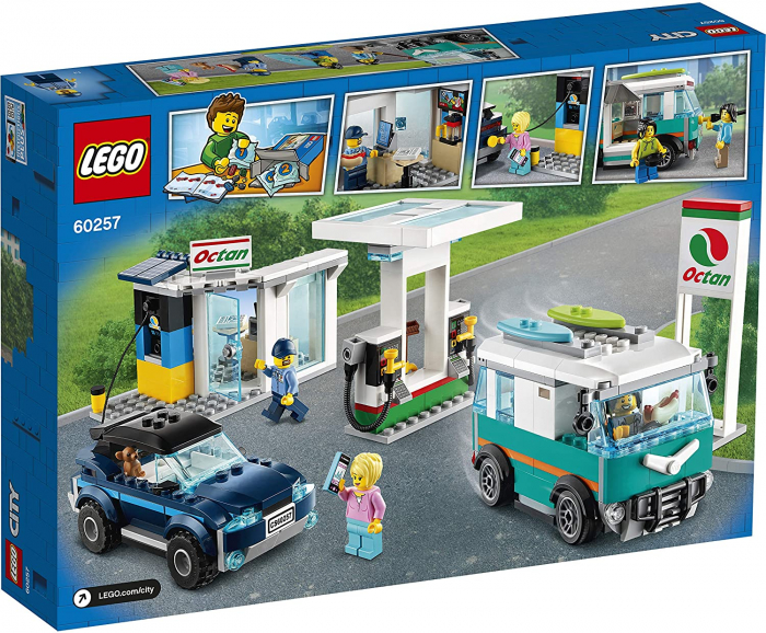 LEGO CITY STATIE DE SERVICE 60257 [9]
