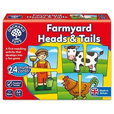 Prietenii de la ferma / FARMYARD HEADS & TAILS [4]