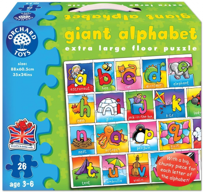 Puzzle Alfabetul / GIANT ALPHABET [1]