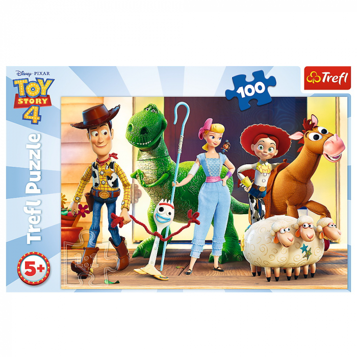 Puzzle Trefl 100 - Eroii Toy Story 4 [3]