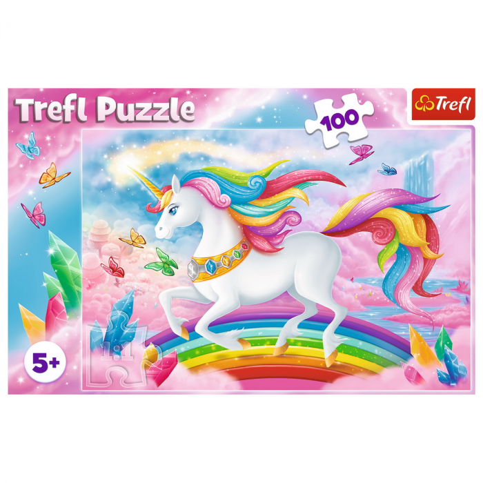 Puzzle Trefl 100 - Lumea de Cristal a Unicornilor [3]