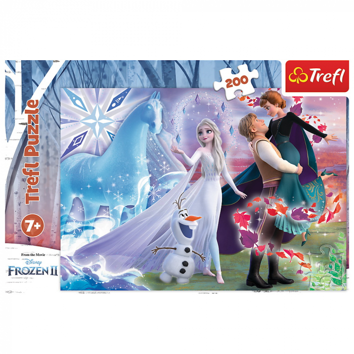 Puzzle Trefl 200 - Frozen 2 - Universul Magic [3]