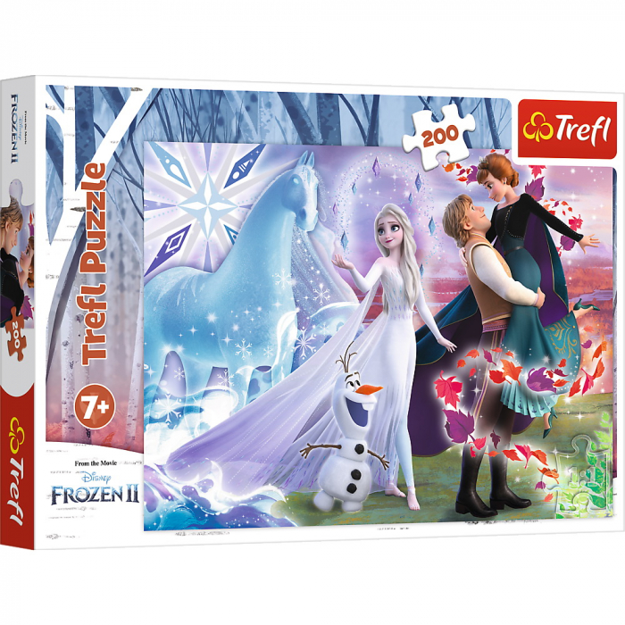 Puzzle Trefl 200 - Frozen 2 - Universul Magic [1]