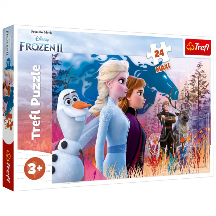 Puzzle Trefl 24 Maxi - Frozen 2 - Calatoria Magica [1]