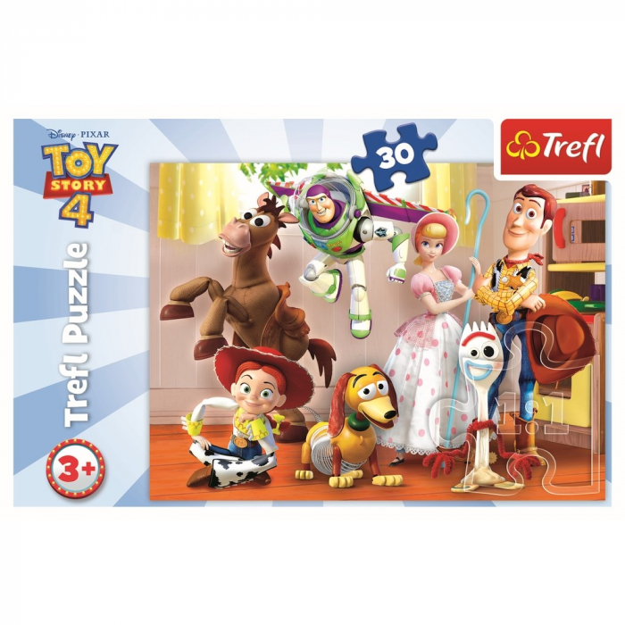 Puzzle Trefl 30 - Toy Story 4 - Pregatiti de Joaca [3]