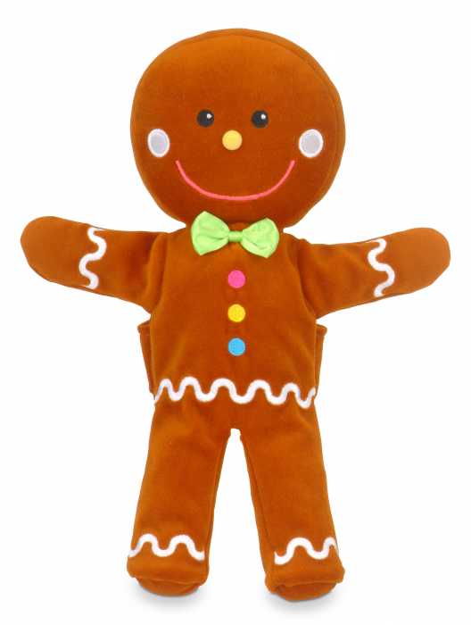 Set de papusi si marionete Omul de turta dulce / Gingerbread Man Hand and Finger Pupper Set [4]