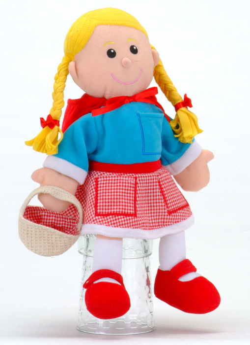 Set Papusa si marionete Scufita Rosie / Red Riding Hood - Fiesta Crafts [2]