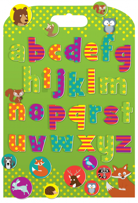 Stickere cu animale / Woodland Animals Alphabet [1]