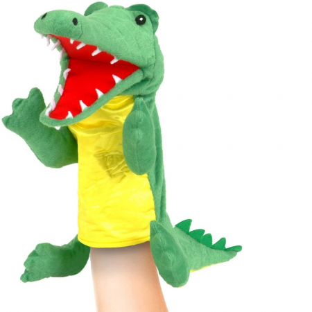 Personaj teatrul de papusi - Crocodilul / Big crocodile puppet [2]