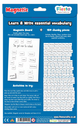 Activitati cu litere magnetice pentru incepatori / Magnetic words Board for year 1-2 [1]