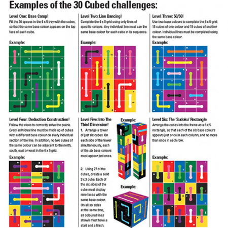 Joc educativ 30 Cubed The Happy Puzzle Company [2]