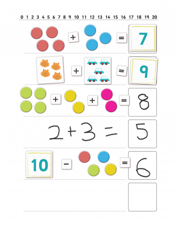 Joc educativ Primele notiuni de matematica / First Maths - Fiesta Crafts [1]
