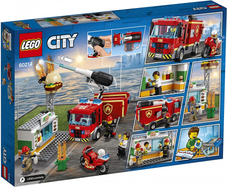 LEGO CITY STINGEREA INCENDIUL DE LA BURGER BAR 60214 [8]