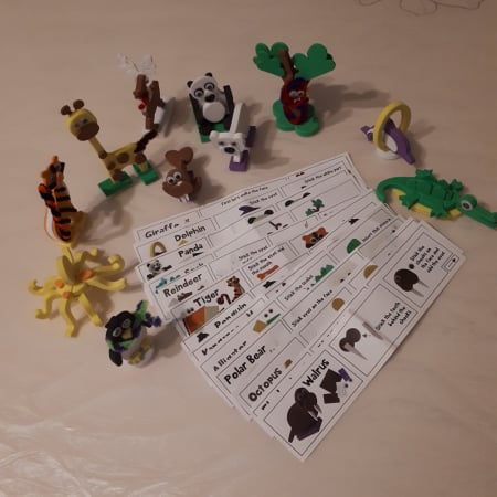 Cadou 5-7 ANI - Set creativ quilling + Puzzle 3D Animale [2]