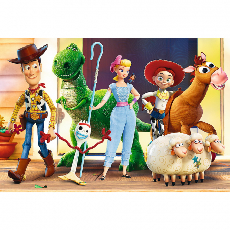 Puzzle Trefl 100 - Eroii Toy Story 4 [1]