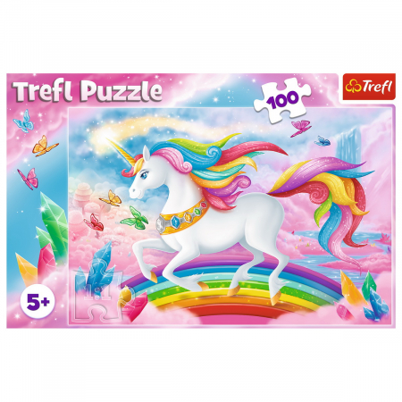 Puzzle Trefl 100 - Lumea de Cristal a Unicornilor [2]