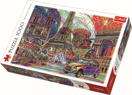 Puzzle Trefl 1000 - Culorile Parisului [0]