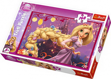 Puzzle Trefl 160 - Rapunzel cu Parul Magic [0]