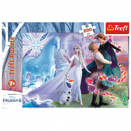 Puzzle Trefl 200 - Frozen 2 - Universul Magic [2]