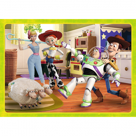 Puzzle Trefl 4in1 - Eroii Toy Story 4 in Actiune [3]