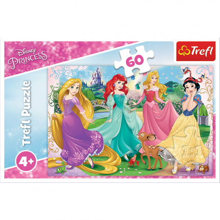 Puzzle Trefl 60 - Frumoasele Printese Disney [2]
