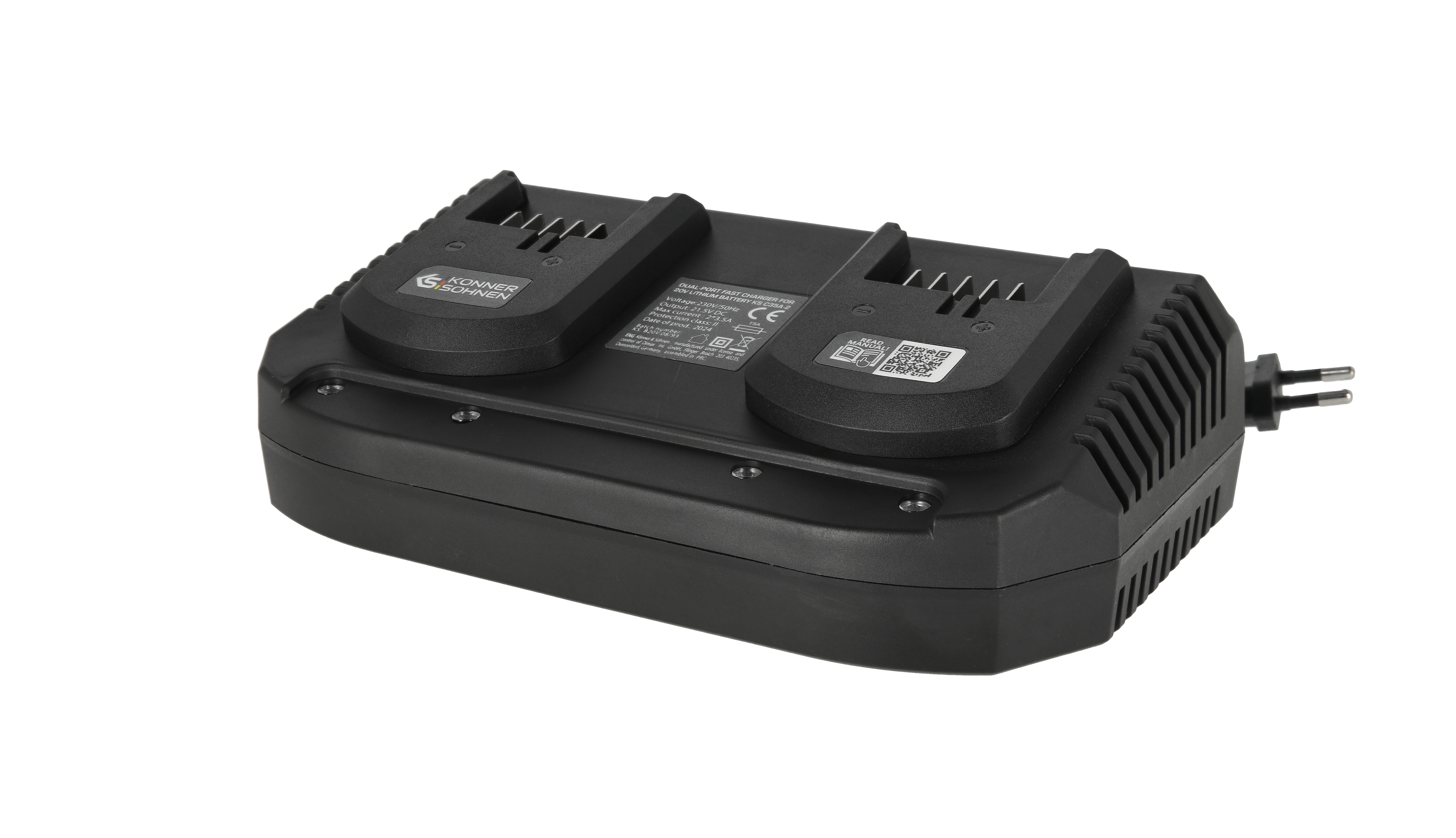 Scule Electrice & Unelte - Încărcător rapid cu două porturi pentru acumulator litiu 20 V KS C35A-2