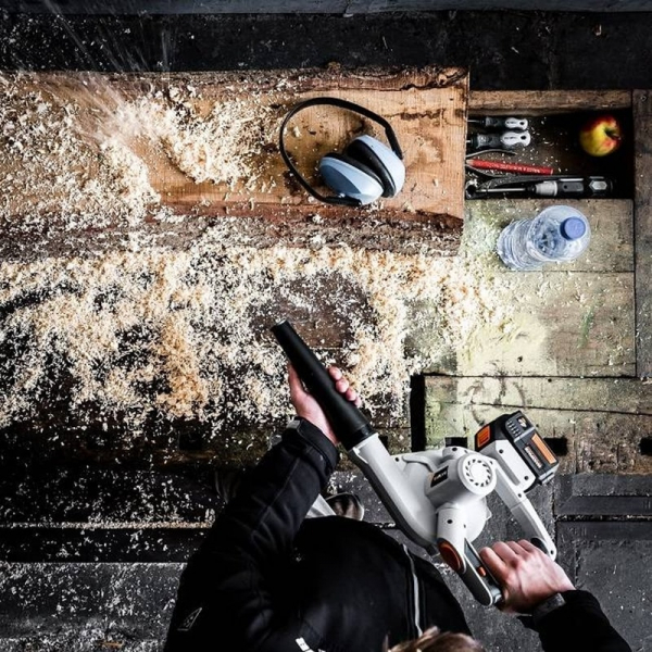 Suflanta frunze electrica multifunctionala fara acumulator MaxxPack Batavia 7063096, 18 V, 18000 rpm [4]