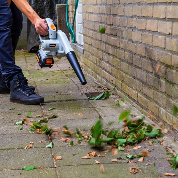 Suflanta frunze electrica multifunctionala fara acumulator MaxxPack Batavia 7063096, 18 V, 18000 rpm [6]