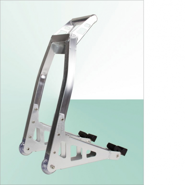 Stand motocicleta din aluminiu pentru roata din fata Dema 24195, 225 Kg [4]