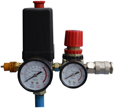 Compresor cu ulei cu un cilindru 231/10/24 Gude 50113, 1500 W, 24 L, 10 bari [2]