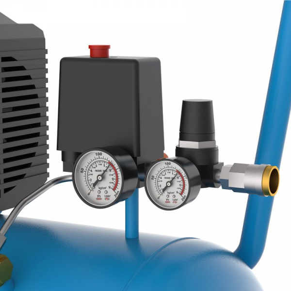 Compresor cu ulei cu un cilindru 260/10/50 Gude 50129, 1500 W, 50 L, 10 bari [2]