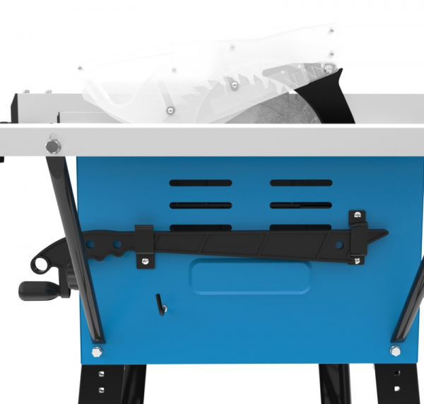 Fierastrau circular cu masa GTK 2000 A Gude 55605, 2000 W, Ø250 mm [3]