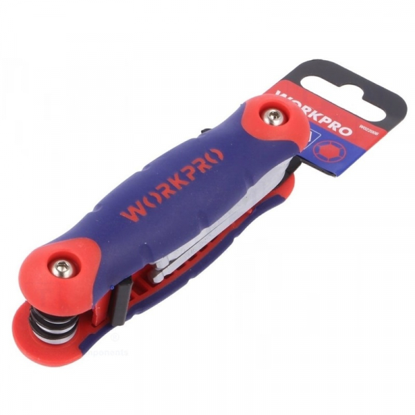 Set chei imbus Hex Workpro W022006, gradatie imperiala, 9 piese [2]