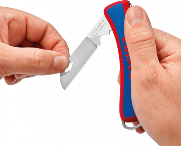 Cutit pliabil pentru electricieni Knipex 16 20 50 SB, 120 mm [3]