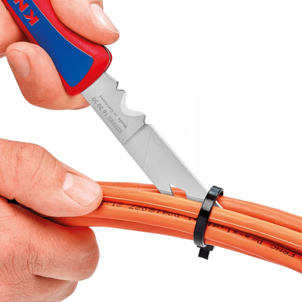 Cutit pliabil pentru electricieni Knipex 16 20 50 SB, 120 mm [6]