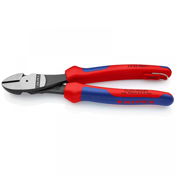 Cleste profesional cu tais diagonal Knipex 74 02 200 T, 200 mm [2]
