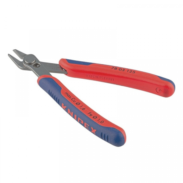 Cleste de electronist cu taiere diagonala Knipex 78 03 125, 125 mm [2]