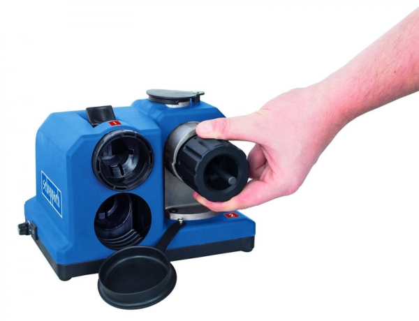 Masina de ascutit burghie DBS800 Scheppach 5903404901, 80 W, 4200 rpm [9]