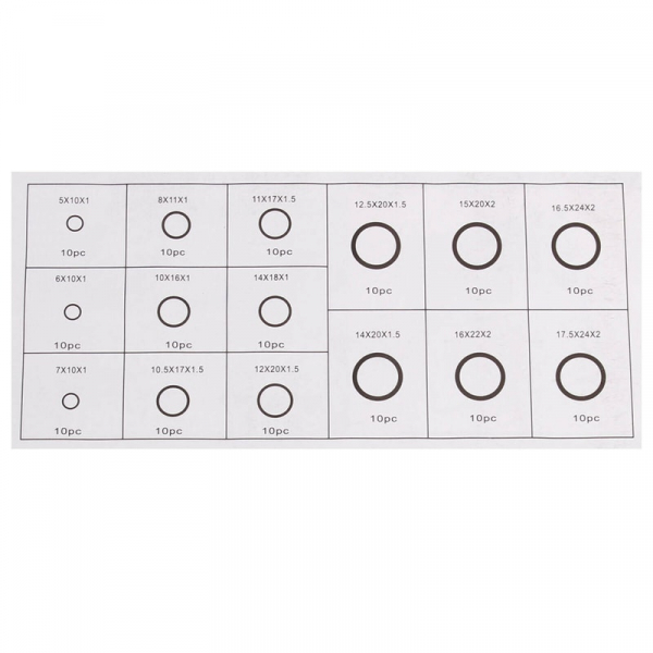 Trusa de garnituri din cupru Vintec 74507, 150 piese [5]