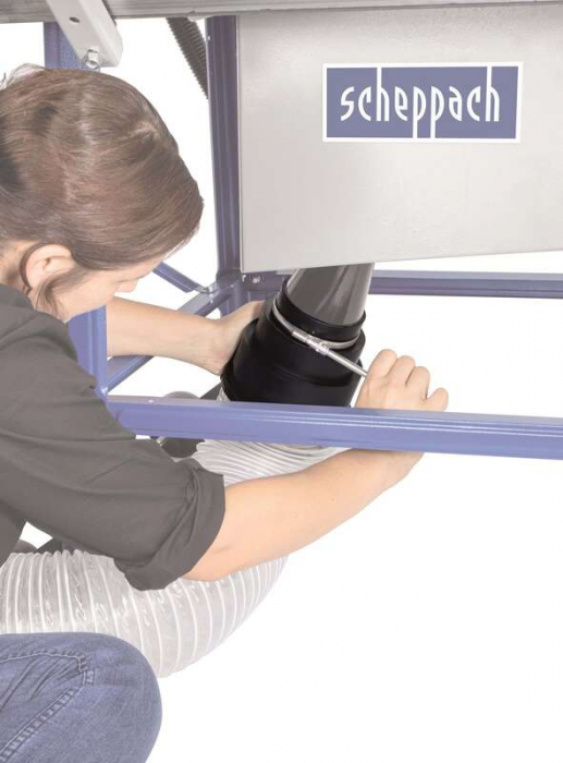 Accesoriu flexibil pentru sisteme de aspirare Scheppach 7906300703, Ø35-150 mm, 7 marimi [5]