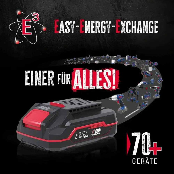 Acumulator Li-Ion Gude 58554, 18 V, 4 Ah [5]