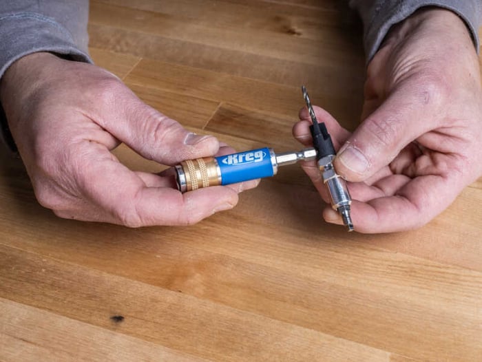 Adaptor cu burghiu si cap de insurubare Quick-Flip Kreg KDRV-FLIP, 1/4" [5]