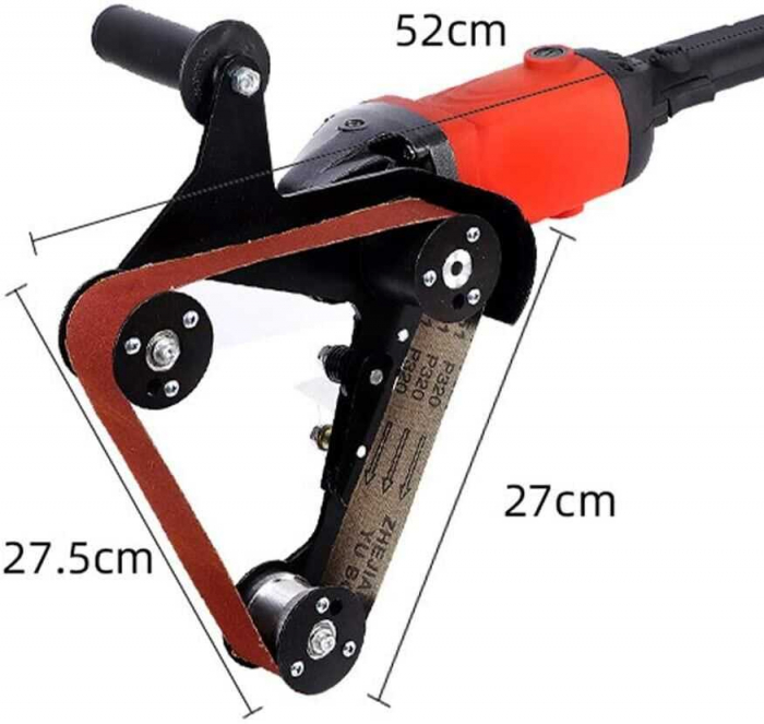 Adaptor de slefuit tevi pentru polizoare unghiulare ROX Wood 153ROX0059 [2]