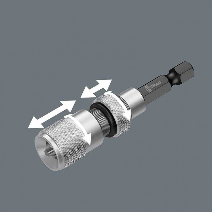 Adaptor magnetic pentru biti Wera 2290, 60 mm [3]