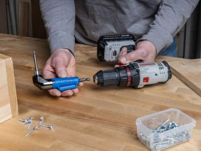 Adaptor unghiular masina de gaurit Kreg KDRV-90DG, 90°, hex 1/4" [9]