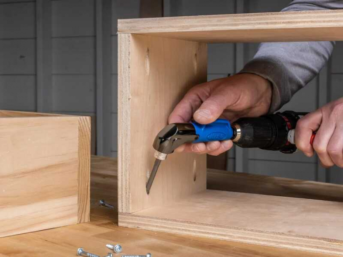 Adaptor unghiular masina de gaurit Kreg KDRV-90DG, 90°, hex 1/4" [5]