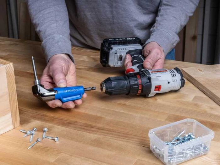 Adaptor unghiular masina de gaurit Kreg KDRV-90DG, 90°, hex 1/4" [8]